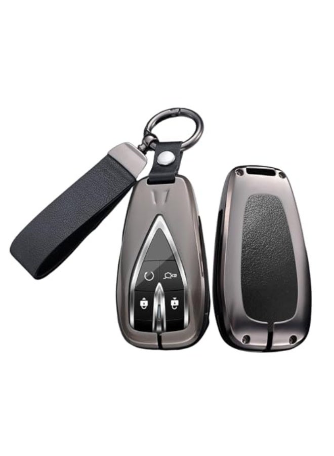 Bukela Metal Car Key Case Key Case Fits Changan CS35 CS55 CS75 Plus CS95 Eado Plus Uni-T Uni-K Key Cover Protective Key Fob - Image 1