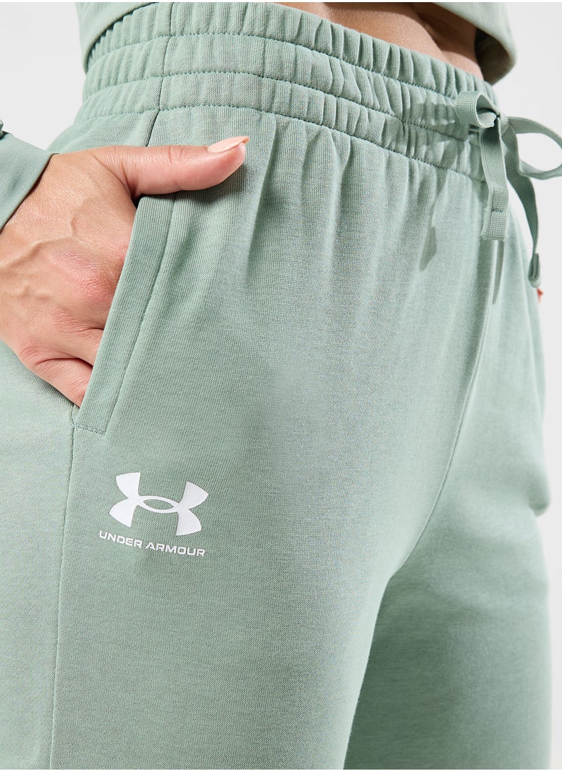 UNDER ARMOUR - Women's UA Rival Terry Joggers - Image 1