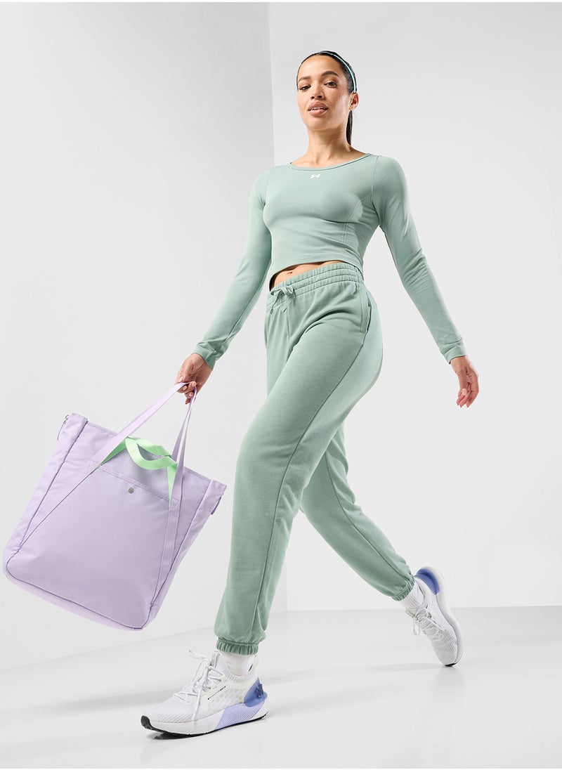 UNDER ARMOUR - Women's UA Rival Terry Joggers - Image 1