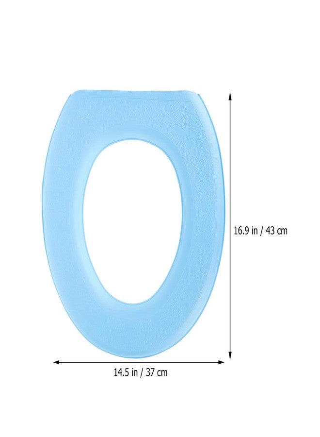 Balacoo Waterproof Warm EVA Toilet Cushion Pad Thickened Washable Bathroom Toilet Mat Set Versatile Fit for Standard and Elongated - Image 4
