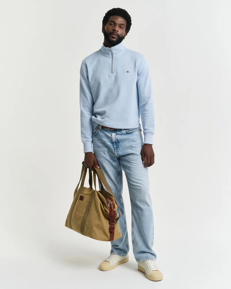 غانت سترة صوفية بسحاب نصفي