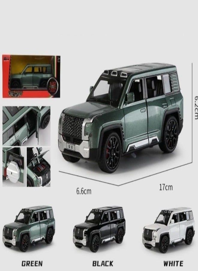 Galaxy Hi-Tech BYD Looking up at U8 1:32 Scale Model Car Exclusive Alloy Metal Pull Back Die-cast Car with Openable Doors & Light Music Best Gifts Toys Kids【Colors as Per Stock】 - Image 3