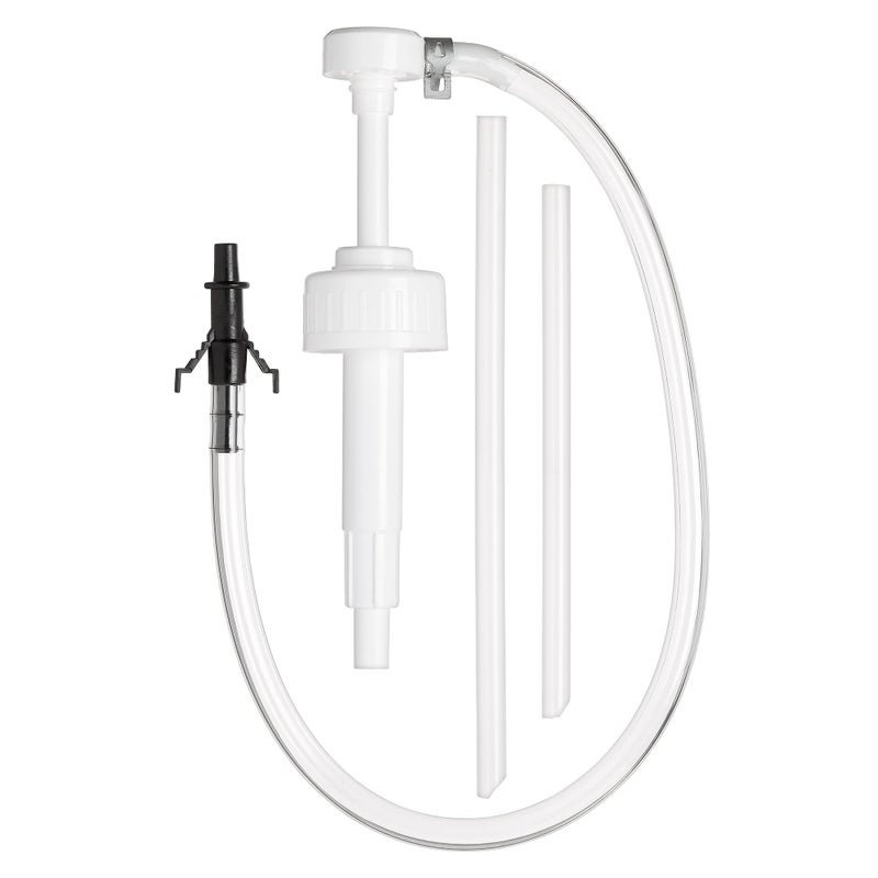 Slippery Pete Fluid Pump for WideMouth Quart Bottles 8cc per Pump Stroke and 3rd Hand Adapter Transfer Gear Oil Transmission and Differential Fluid 38mm - Image 2