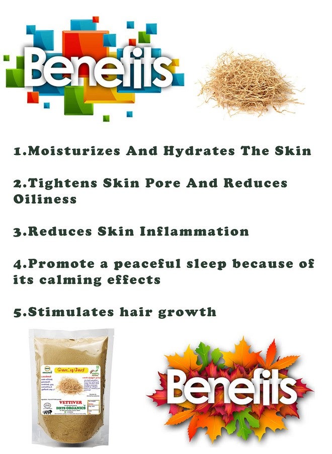 Diets Organics Vetiver Roots Powder | Valak | Iruvelli powder -25 Gms pack of 1 - Image 2