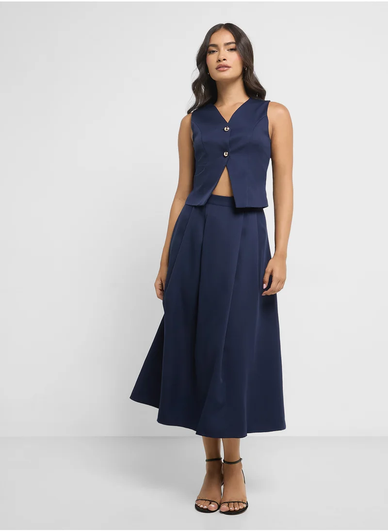 ايلا Vest & Skirt Set