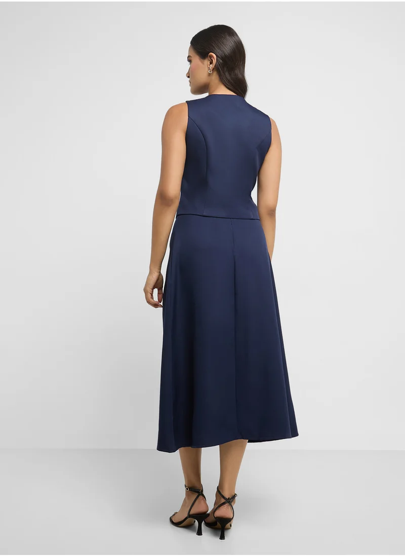 ايلا Vest & Skirt Set