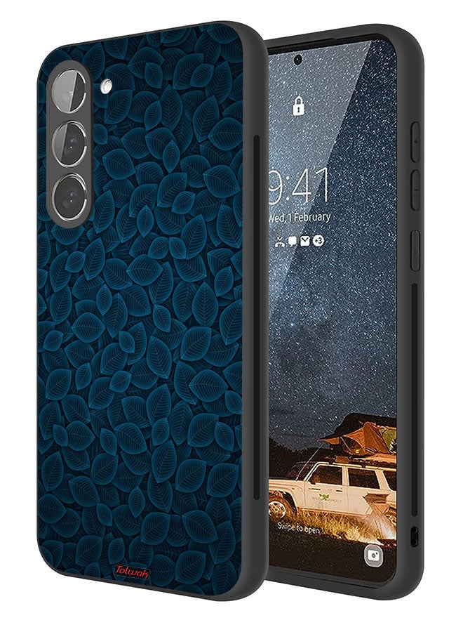 Tolwak Samsung Galaxy S23 5G Protective Case Cover Digital Art Leaves Pattern - Image 1