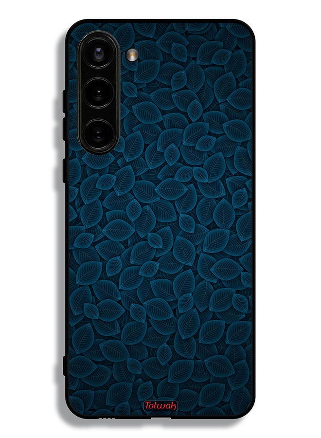 Tolwak Samsung Galaxy S23 5G Protective Case Cover Digital Art Leaves Pattern - Image 3