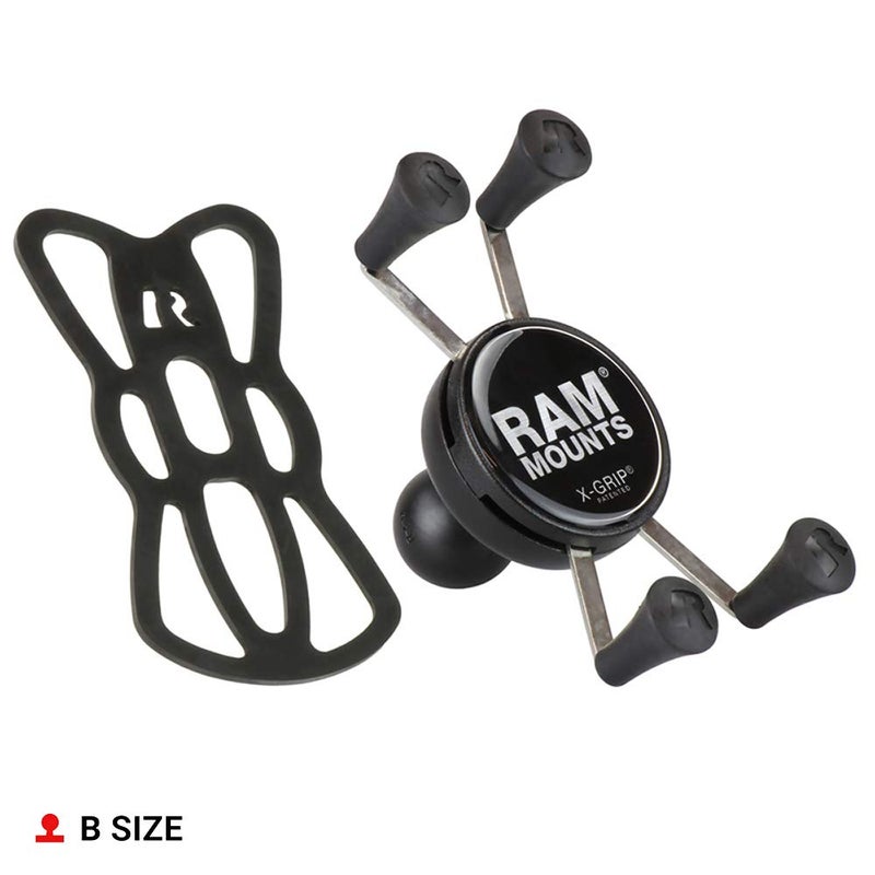 RAM Mounts X-Grip Universal Phone Holder with Ball RAM-HOL-UN7BU with B Size 1" Ball - Image 2