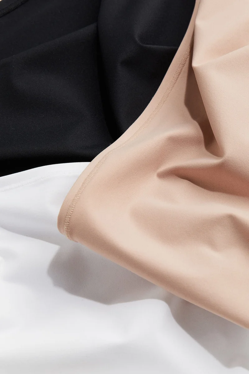 اتش اند ام ثلاث قطع سراويل داخلية قصيرة من الألياف الدقيقة