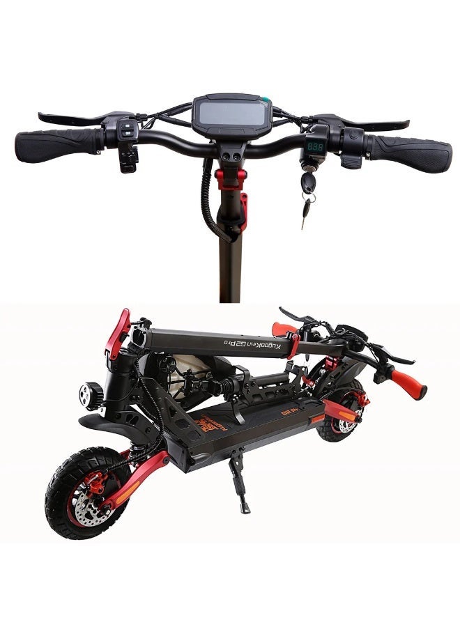 كوجو كيرين KugooKirin G2 Pro - Foldable Electric Scooter Recommended For Adults - Speed upto 45km/h - Range upto 50km - 48V 15Ah Battery - Image 5