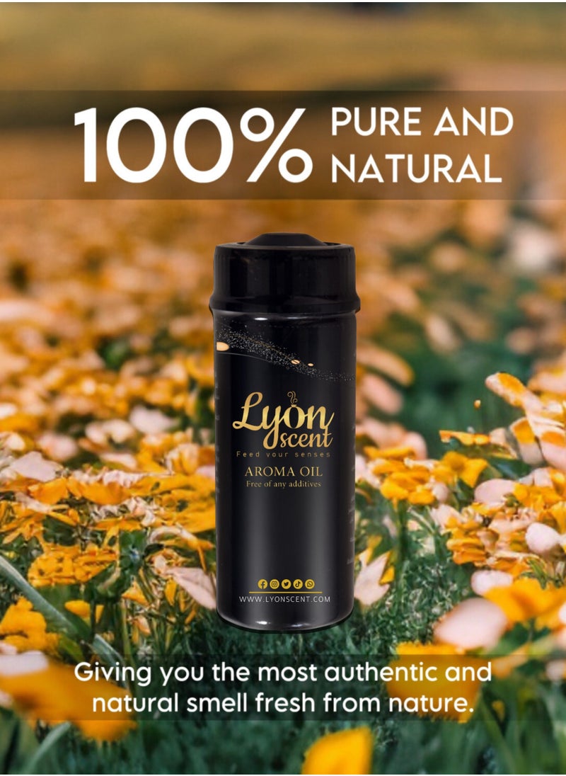 LYON SCENT - Lyon Scent Aroma Oil, 100% Pure Oil, Perfume for Air Freshener, Diffuser Aroma, Fragrance Oil, Air Freshener Oil refill, Essential Scented Oil, Luxurious Scent (PATCHOULI) - Image 1