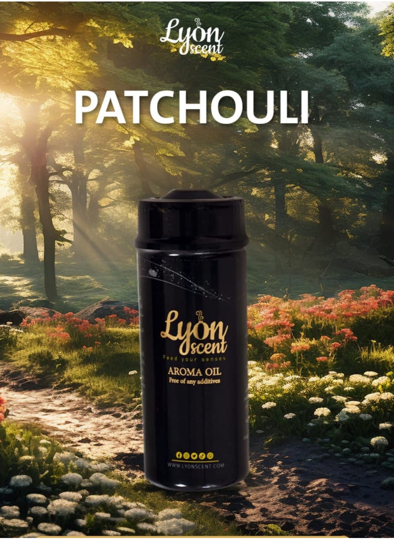 LYON SCENT - Lyon Scent Aroma Oil, 100% Pure Oil, Perfume for Air Freshener, Diffuser Aroma, Fragrance Oil, Air Freshener Oil refill, Essential Scented Oil, Luxurious Scent (PATCHOULI) - Image 1