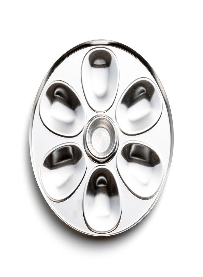Outset Oyster Tray, 6 Slots and Condiment Cup - Image 3