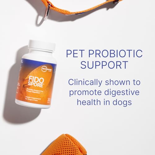 Microbiome Labs Fidospore - Dog Probiotics for Digestive Health & Immune Support - Spore-Forming Pet Probiotics for Dogs & Cats Gut Health - Flavored with Grass Fed Beef Liver (30 Capsules) - Image 2