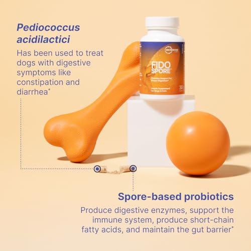 Microbiome Labs Fidospore - Dog Probiotics for Digestive Health & Immune Support - Spore-Forming Pet Probiotics for Dogs & Cats Gut Health - Flavored with Grass Fed Beef Liver (30 Capsules) - Image 3