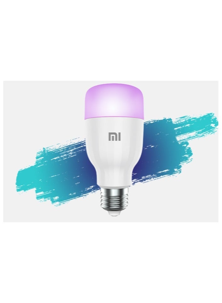 شاومي لمبة شاومي (2 قطعة) Xiaomi Mi Smart LED Essential White and Color GPX4021 |  درجة حرارة لون قابلة للتعديل، 16 مليون لون، تحكم عبر Wi-Fi، متوافق مع أليكسا وGoogle Assistant  - Image 2