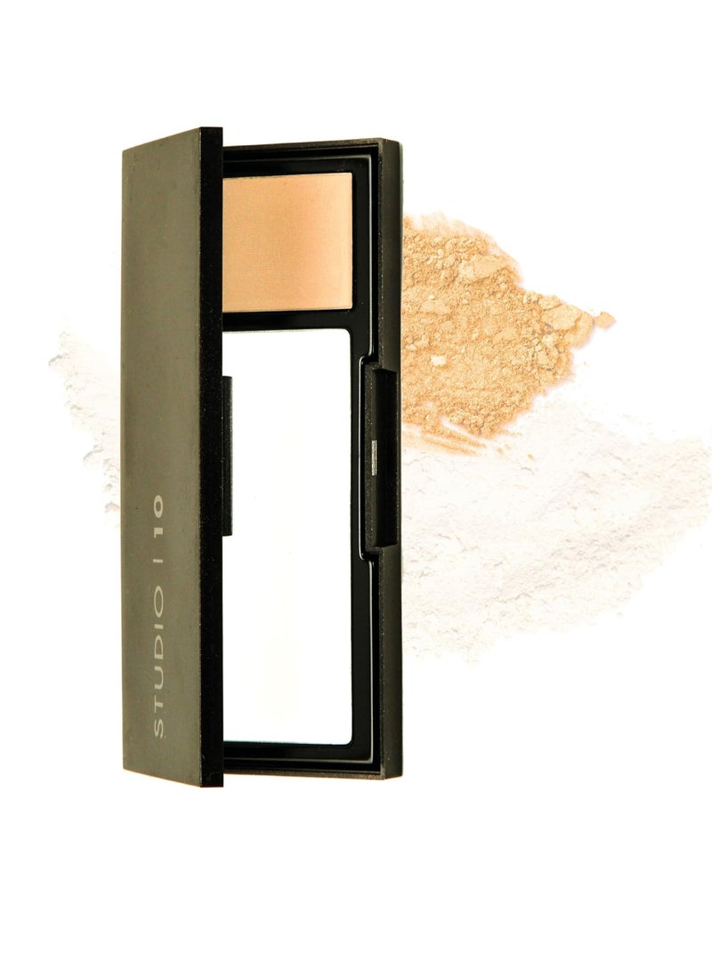 Studio 10 Prime and Perfect Refining Powder Silk Translucent Face Powder Evens out Skin Texture Makeup Setting Powder for Face Reduces Shine and Oiliness and Sets Makeup Matte Powder - Image 1
