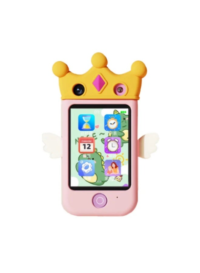 SUKILO Kids Smart Phone Toy with 2.8" Touch Screen, Dual Camera, 3D Photo, Music, Video Recorder, Games & Filters – Child-Friendly Gift for Birthdays & Holidays, Rechargeable Mini Digital Phone - Image 3
