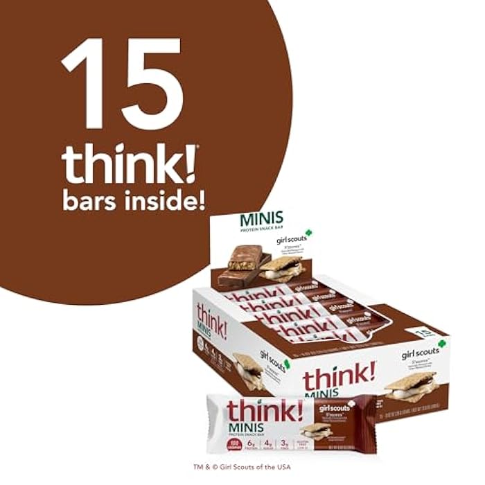 think! Girl Scout Minis, S'mores, 15 Count - Image 3