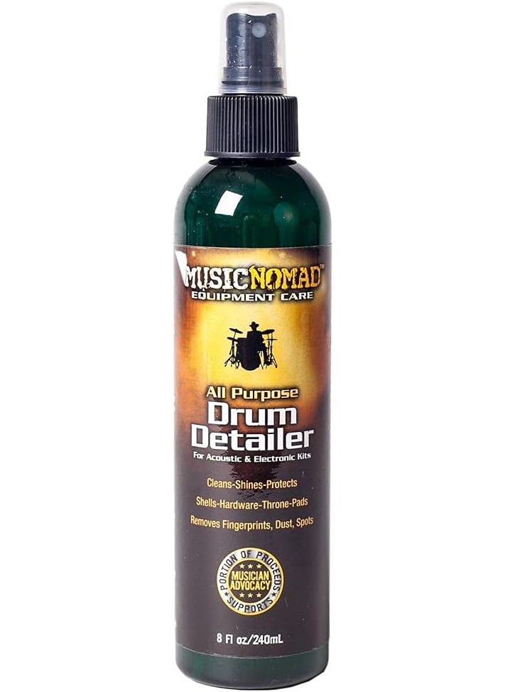 MusicNomad MusicNomad Premium Drum Detailer and Polish 8 oz MN110  - Image 1