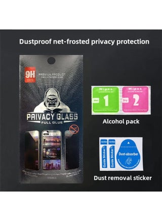 Iphone16pro Frosted Tempered Film Apple 13 Mobile Phone Film Anti-peep Applicable 15promax Glass Film IP14-Color:Dustproof Net  (with Packaging)-Dimensions:iPhoneX/XS - pzsku/Z2A49B4B0081415237C56Z/45/1746209317/471c18e7-f90b-4b08-abf9-e1127ea97a03