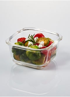 LOCK & LOCK LocknLock 300ml Oven Glass Square Container – Durable, Microwave Safe Food Storage Solution  - Image 3