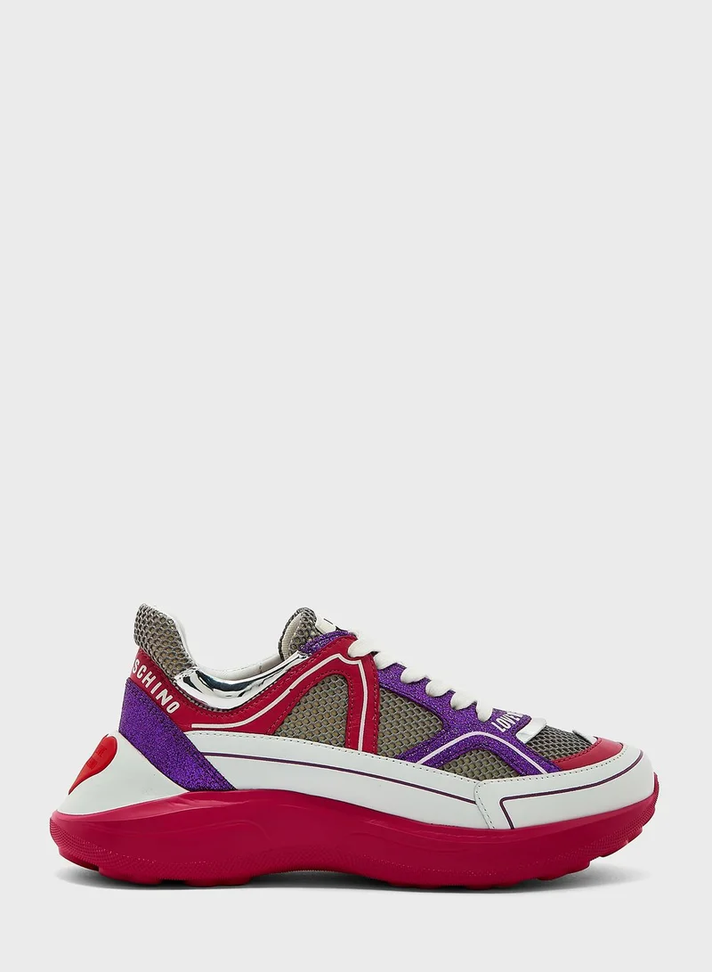 Love Moschino Superheart Low Top Sneakers