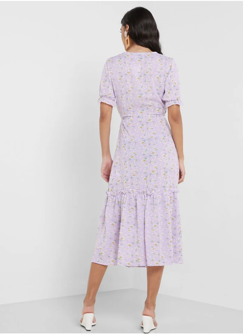 ELLA Floral Printed Dress