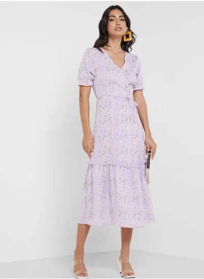 ELLA Floral Printed Dress