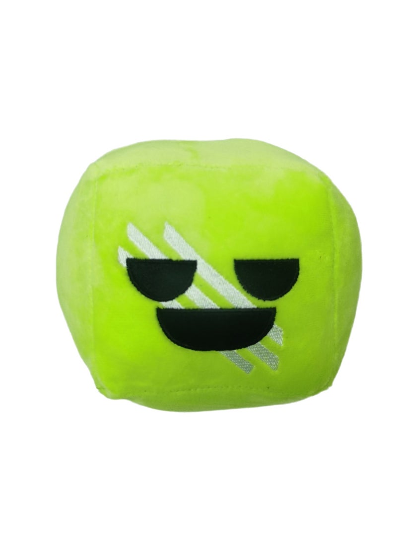 15cm Green Box Plush Toy, Blox Fruits Game Peripheral Plush Toy Props Boys And Girls Birthday Gift - Image 1