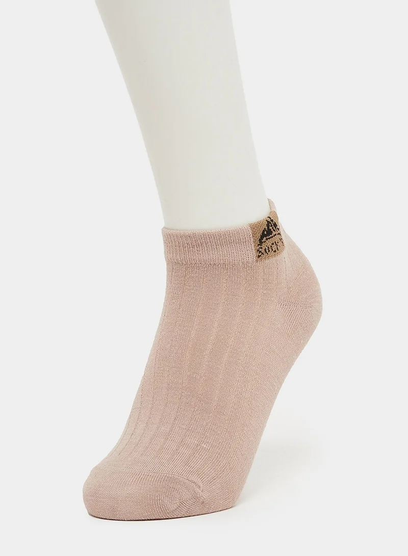 Styli Pack of 5 Multi-Color Ribbed Ankle Socks