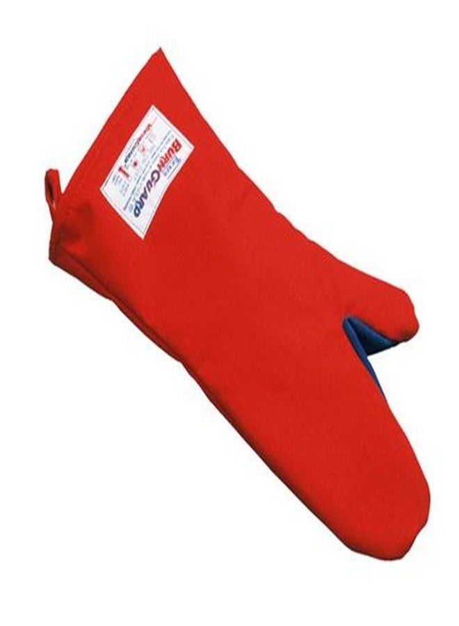 Tucker BurnGuard Oven Mitt Nomex Gusset Ambidextrous 15"L Red - Image 2