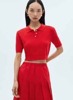 MANGO Cotton Pleated Skirt  - Image 3