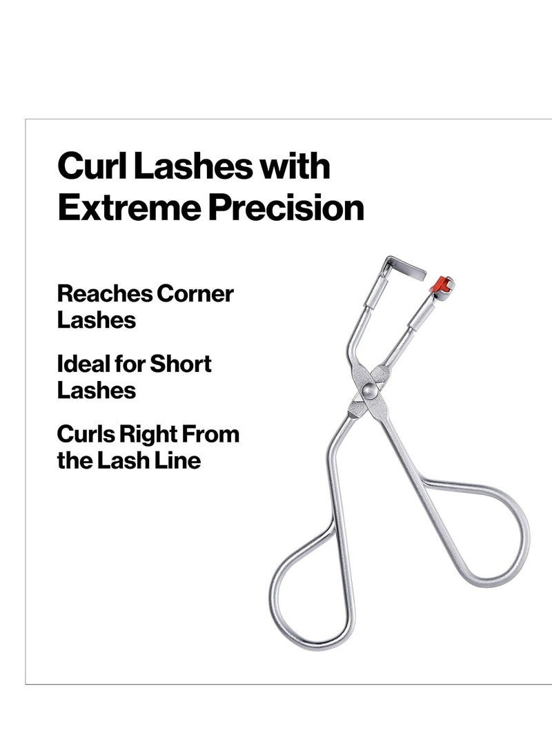 Revlon Eyelash Curler, Gifts for Her, Beauty Stocking Stuffers for Women, Precision Curl Control for Short Lashes, Lifts & Defines, 1 Count Silver - Image 3