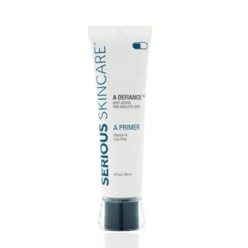 Serious Skincare A Primer  Vitamin A Line and Wrinkle Filler  Blur Pores  Makeup Primer for Flawless Smooth Skin  2 Fl Oz