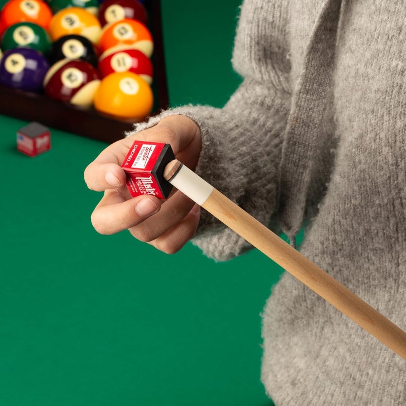 Master Billiard/Pool Cue Chalk Box - 12 Premium Quality Black Cubes - Image 3