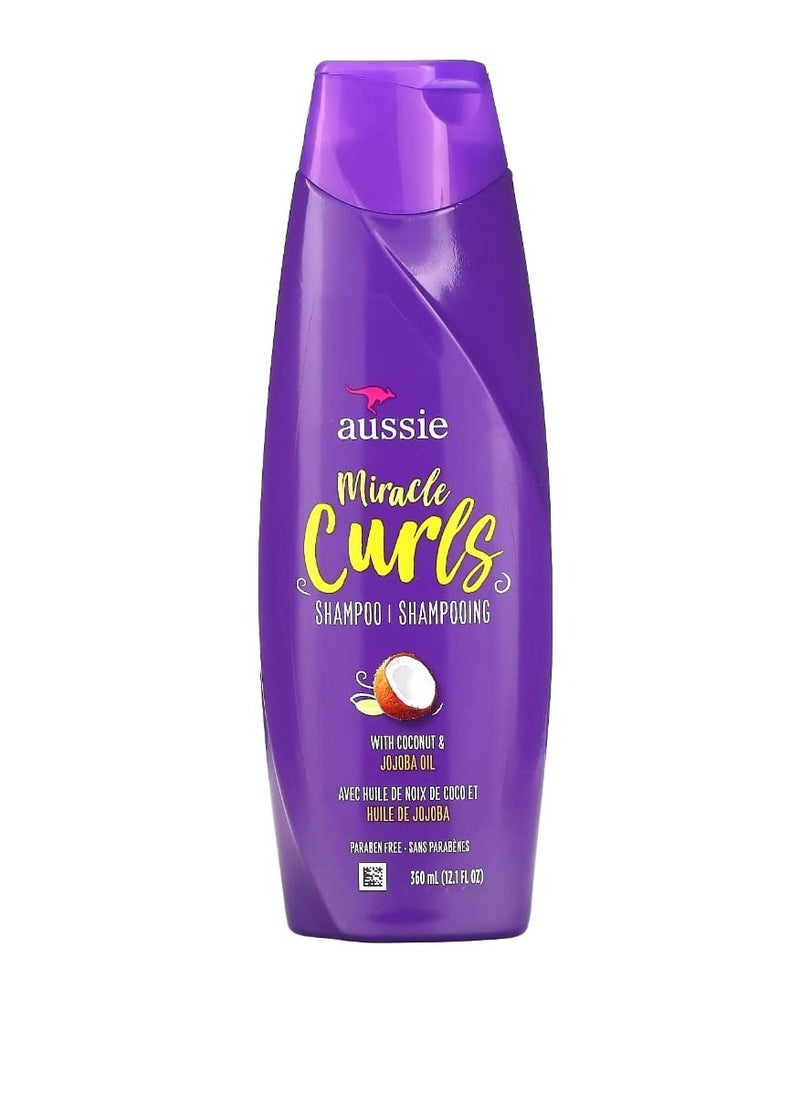 Aussie - Aussie Miracle Curls Shampoo with Coconut & Jojoba Oil 360 ml - Image 1