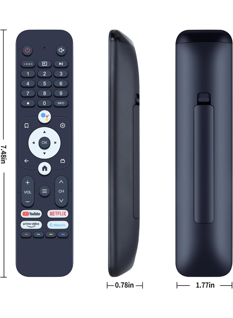 HTR-U31 Voice Remote Control Replacement for HAIER Smart TV H32K66UG H43K66UG H50K66UG HTR-U28 LE40K6600G H50S6UG H55S6UG H65S6UG Remote Control  - Image 2