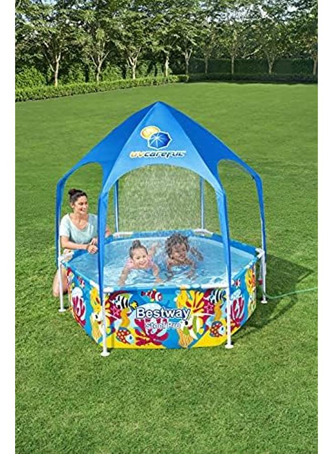 Bestway 6' X 20" 1.83M X 51Cm Splash In Shade Play Pool - Image 2