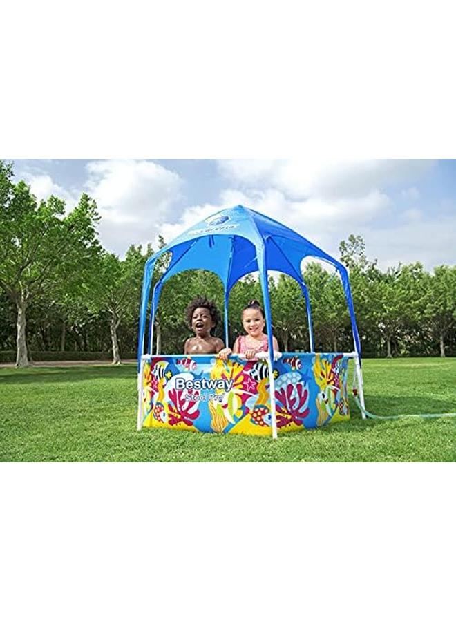 Bestway 6' X 20" 1.83M X 51Cm Splash In Shade Play Pool - Image 3