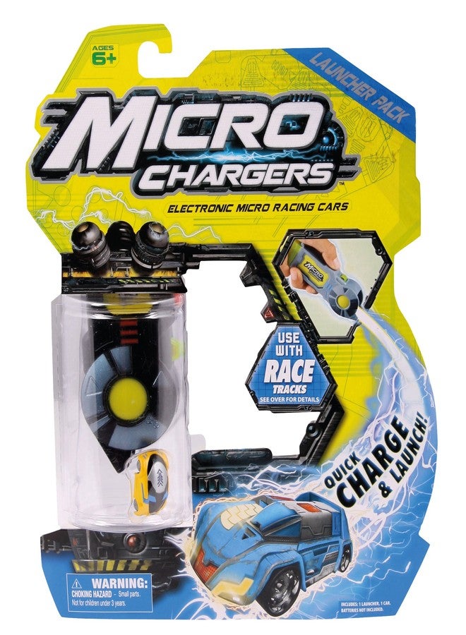 Micro Chargers Series 2 Launcher Pack, Red Stunt and Launcher