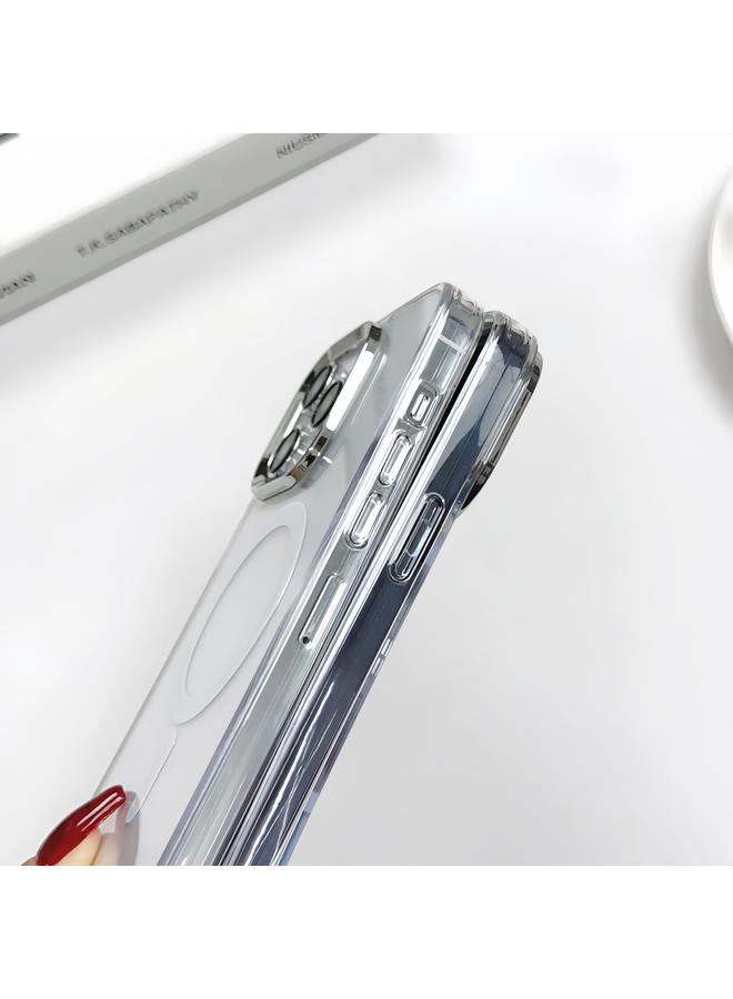 اس-توب جراب لهاتف iPhone 12 MagSafe مغناطيسي من البولي كربونات + جراب هاتف TPU مع حبل - Image 5