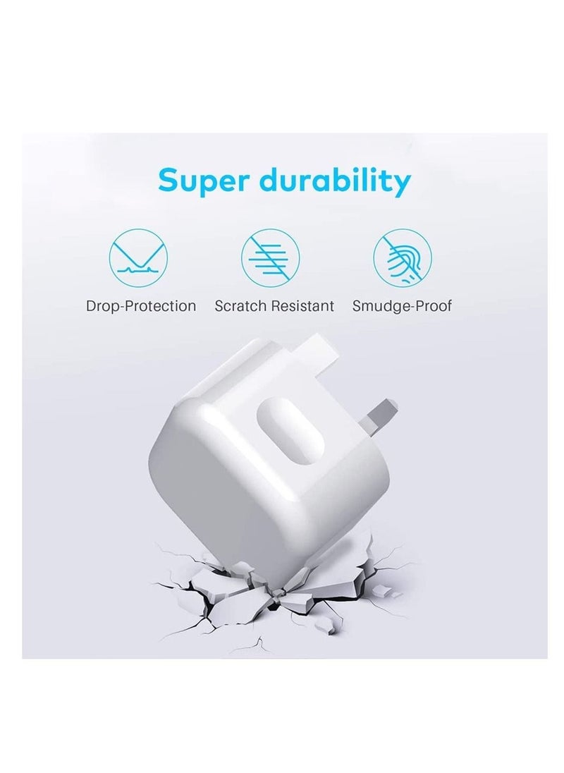 Generic - 20W PD Fast Charger Type C Plug ，USB C Power Adapter Compatible with iPhone 14/13/12/11 Series/SE 2022 /XR/XS/X/8/iPad--White - Image 1