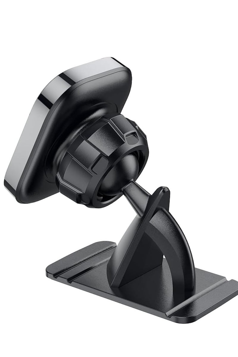 Hoco S47 Fuerte Series Magnetic Car Dashboard Phone Holder , Suitable for 4.7 - 6.5 inch Mobile phones - Black - Image 2