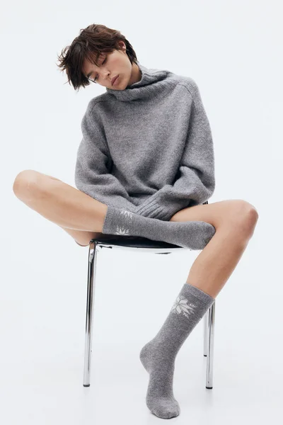 اتش اند ام عبوة جوارب من قطعتين