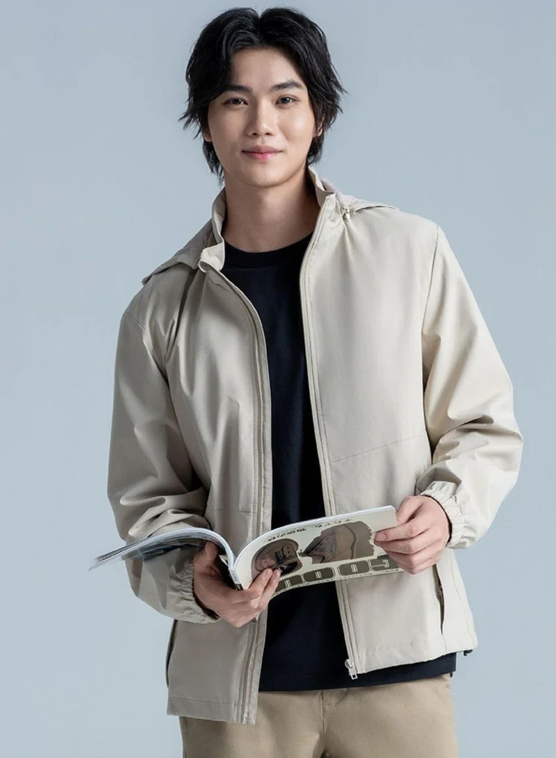 Men's Sorona Windbreaker Jacket - Full Zip Polyester & Lightweight