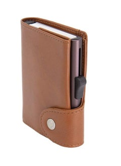 C-secure Anti-Skimming Slim Minimalist Dutch Design Genuine Italian Leather  RFID Card Holder Wallet  - Image 1