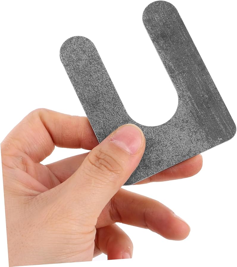 U Shaped Adjustable Vehicle Lift Leveling Shim for Car Jack Installation and Foundation Stabilization - Image 4