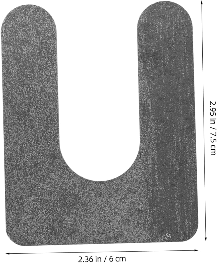 U Shaped Adjustable Vehicle Lift Leveling Shim for Car Jack Installation and Foundation Stabilization - Image 3